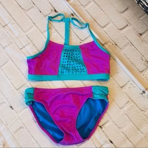 Justice Girls Swimsuit Size 12
